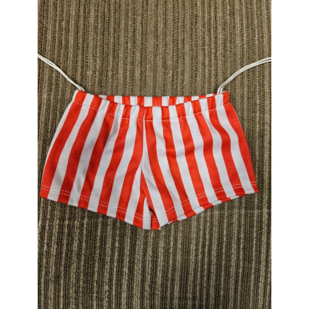 Build A Bear Keroppi Red and White shorts